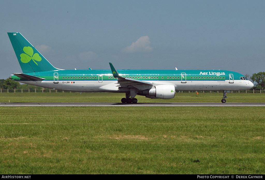 Aircraft Photo of EI-LBR | Boeing 757-2Q8 | Aer Lingus | AirHistory.net #214801