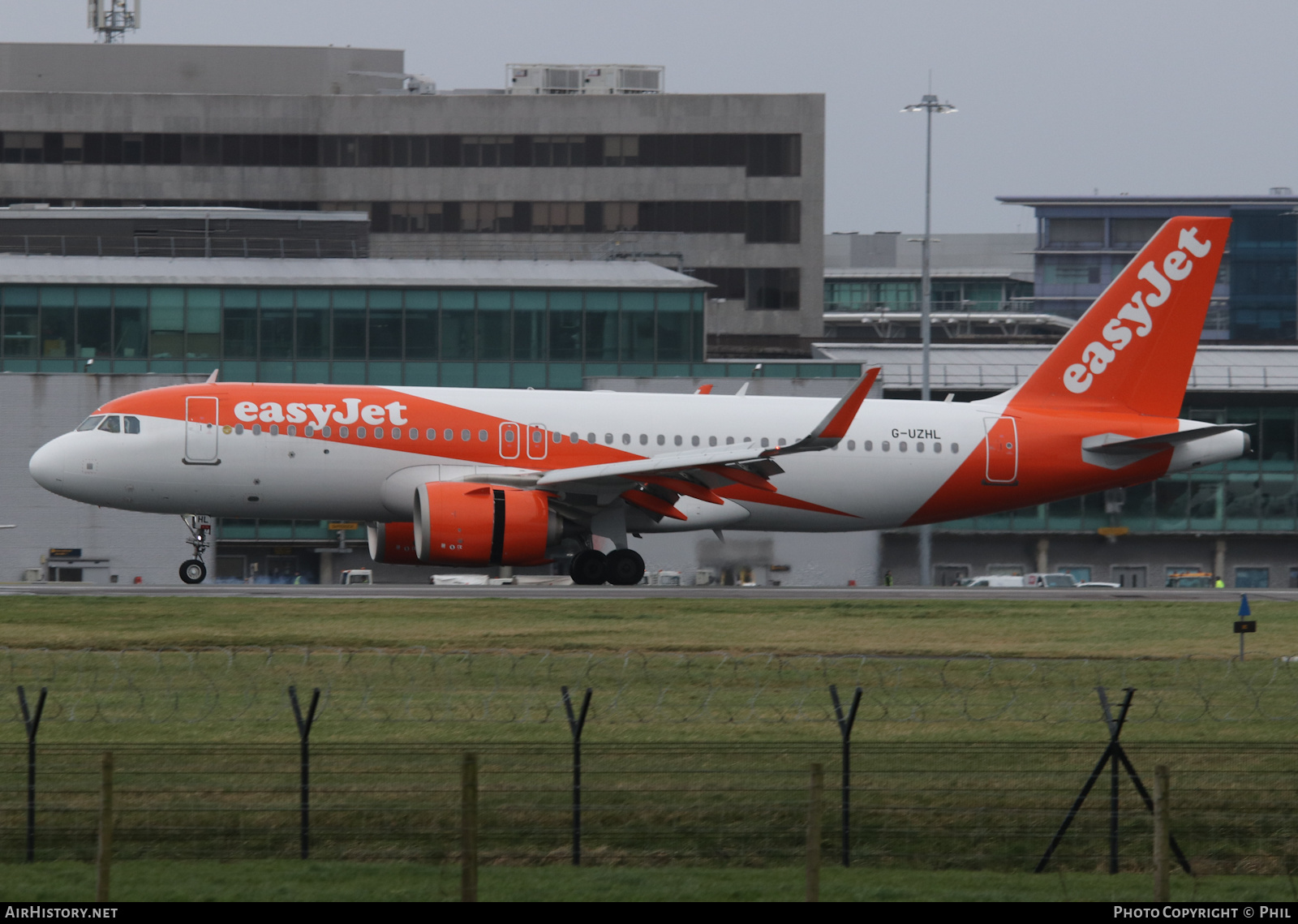 Aircraft Photo of G-UZHL | Airbus A320-251N | EasyJet | AirHistory.net #214804