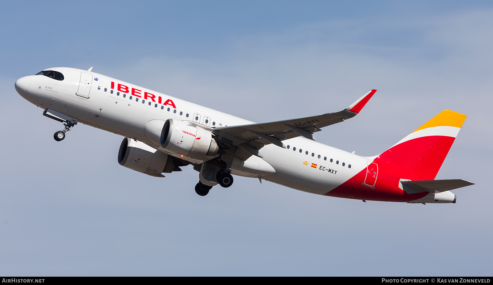 Aircraft Photo of EC-MXY | Airbus A320-251N | Iberia | AirHistory.net #214834