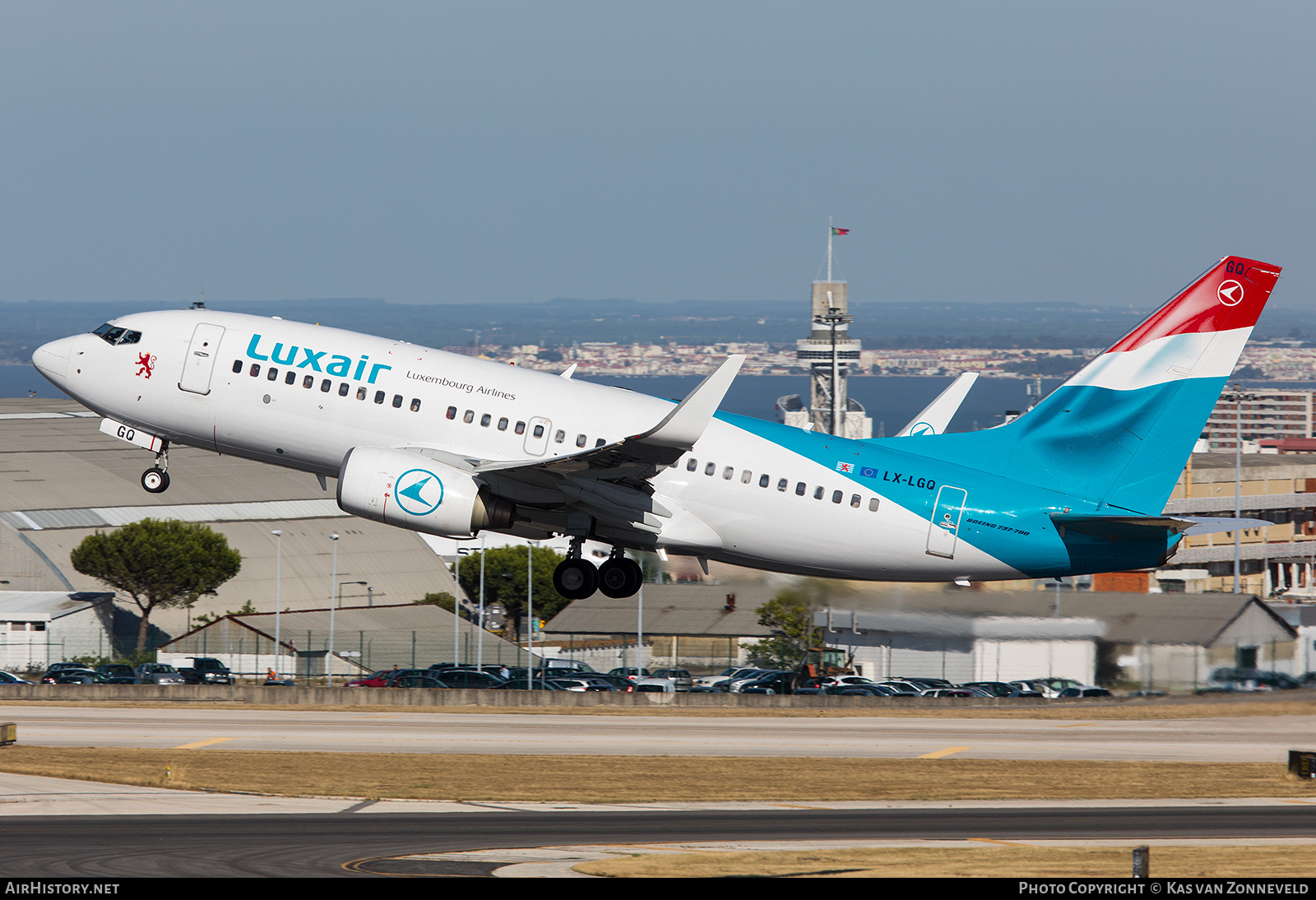 Aircraft Photo of LX-LGQ | Boeing 737-7C9 | Luxair | AirHistory.net #214849