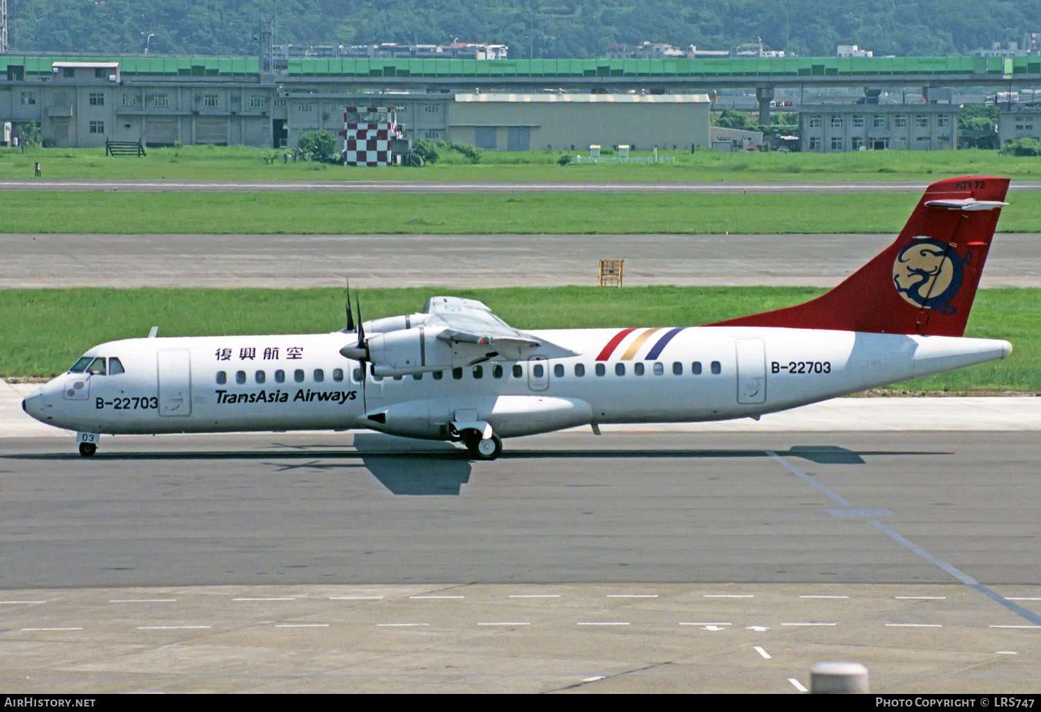 Aircraft Photo of B-22703 | ATR ATR-72-101 | TransAsia Airways | AirHistory.net #214870
