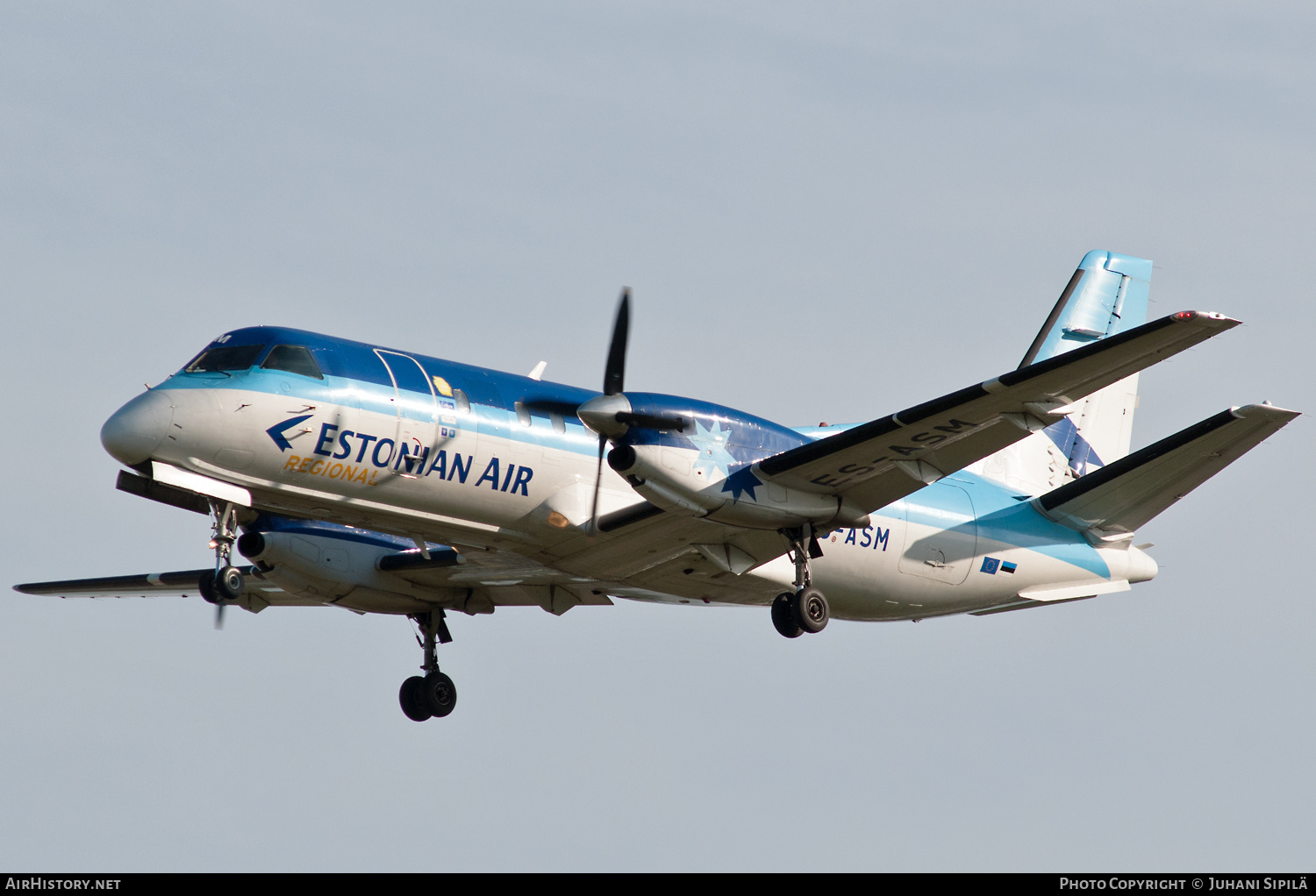 Aircraft Photo of ES-ASM | Saab 340A | Estonian Air Regional | AirHistory.net #214885