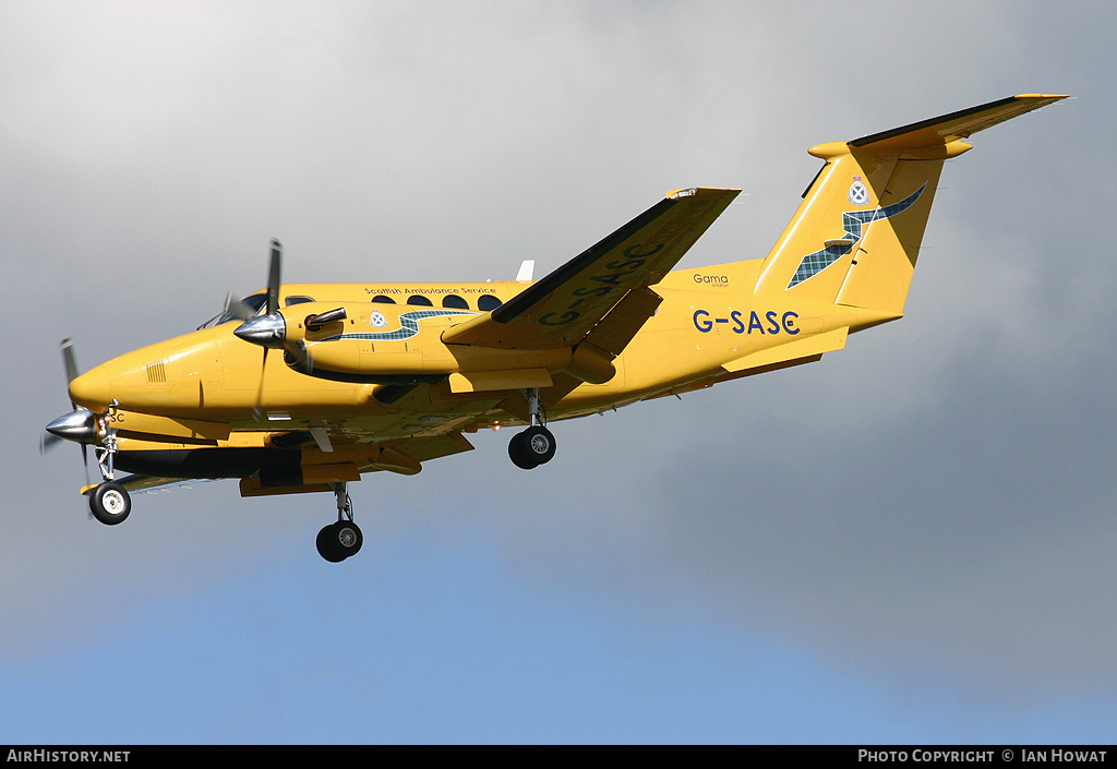 Aircraft Photo of G-SASC | Raytheon B200C King Air | Scottish Ambulance Service | AirHistory.net #214902