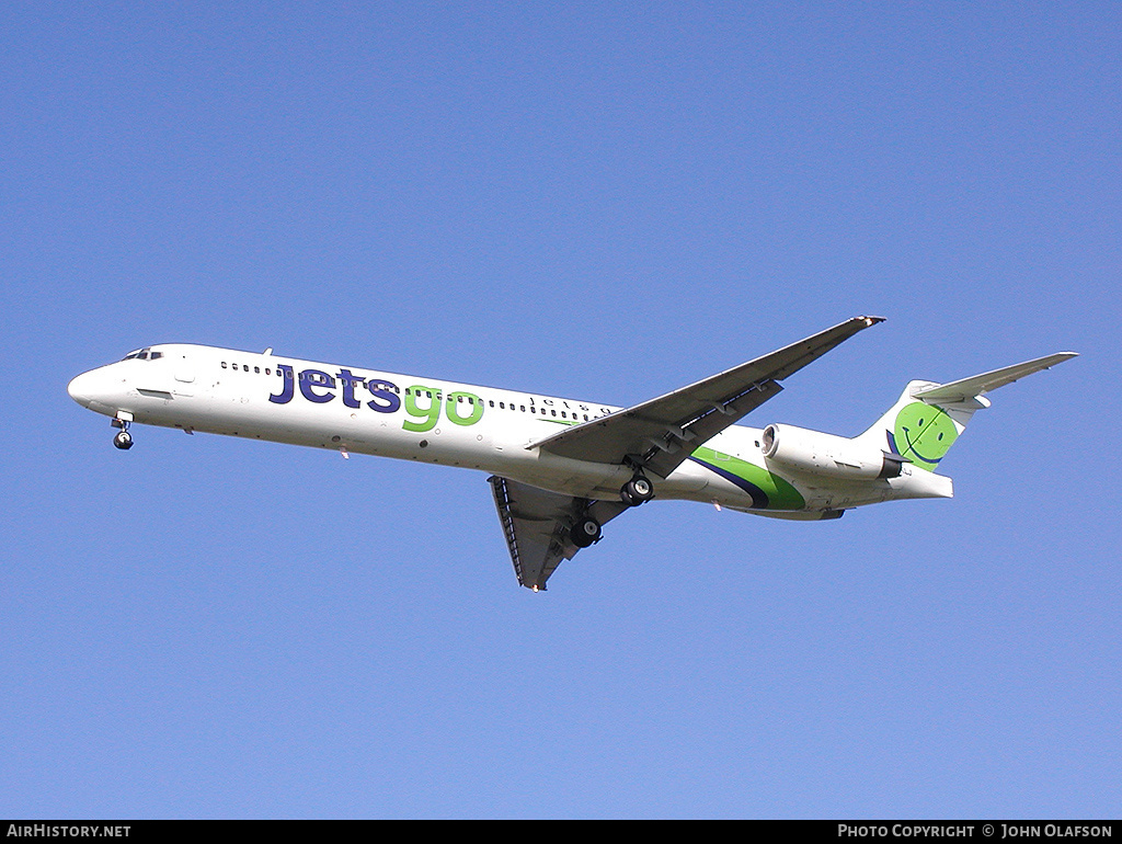 Aircraft Photo of C-GKLJ | McDonnell Douglas MD-83 (DC-9-83) | Jetsgo | AirHistory.net #214912