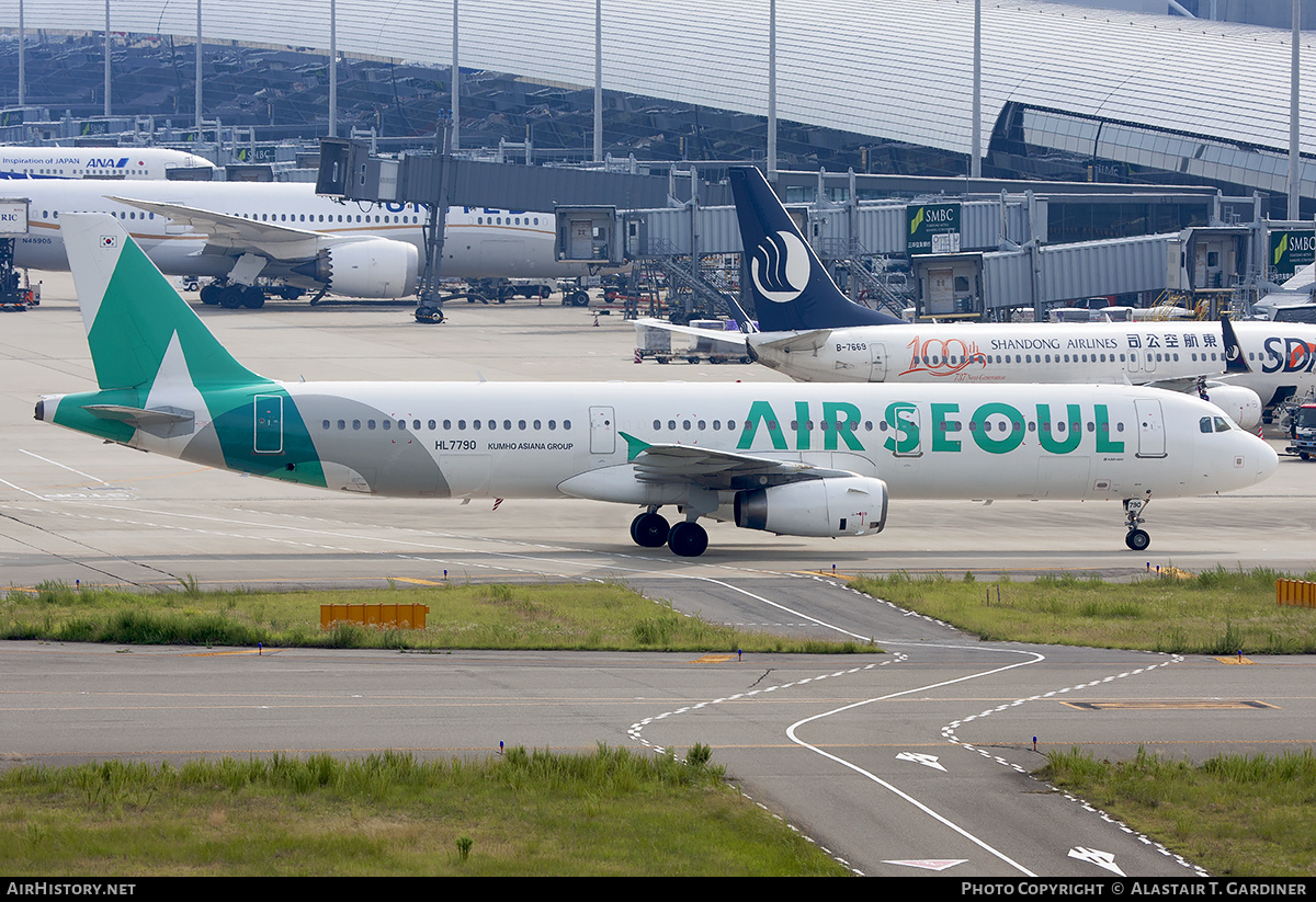 Aircraft Photo of HL7790 | Airbus A321-231 | Air Seoul | AirHistory.net #214919