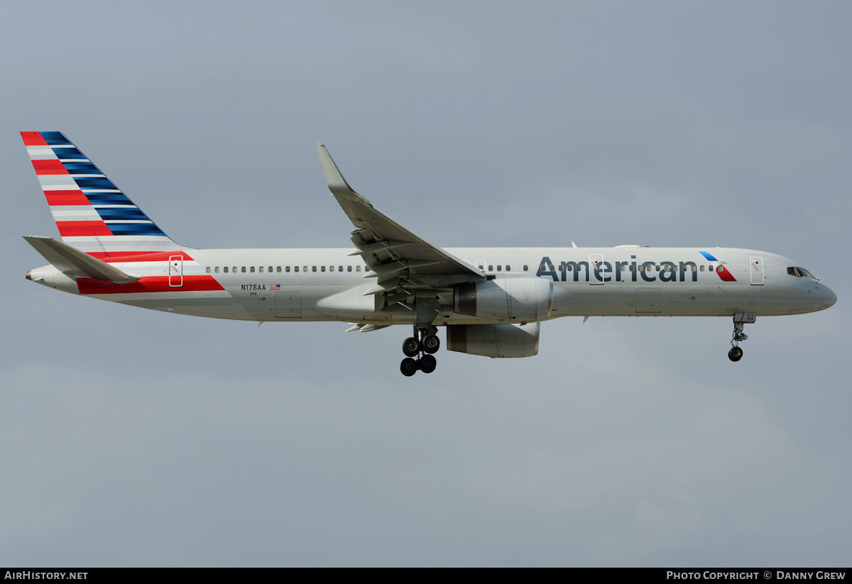 Aircraft Photo of N178AA | Boeing 757-223 | American Airlines | AirHistory.net #214930