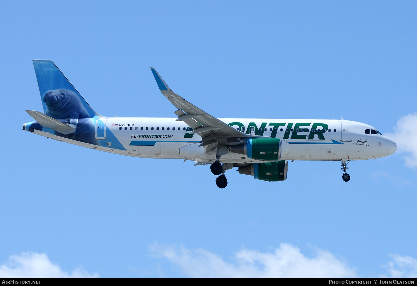 Aircraft Photo of N238FR | Airbus A320-214 | Frontier Airlines | AirHistory.net #214937