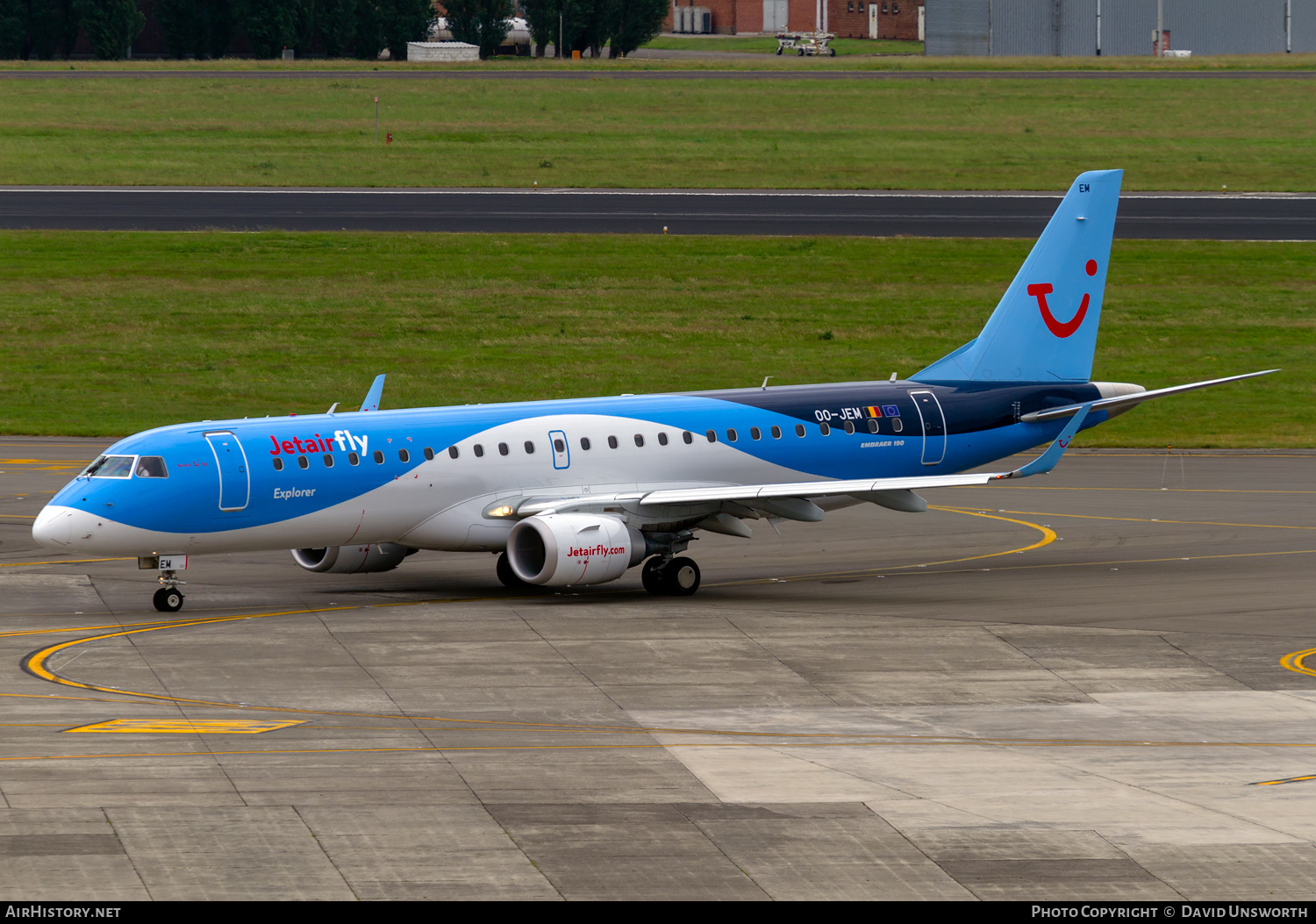 Aircraft Photo of OO-JEM | Embraer 190STD (ERJ-190-100STD) | Jetairfly | AirHistory.net #214955