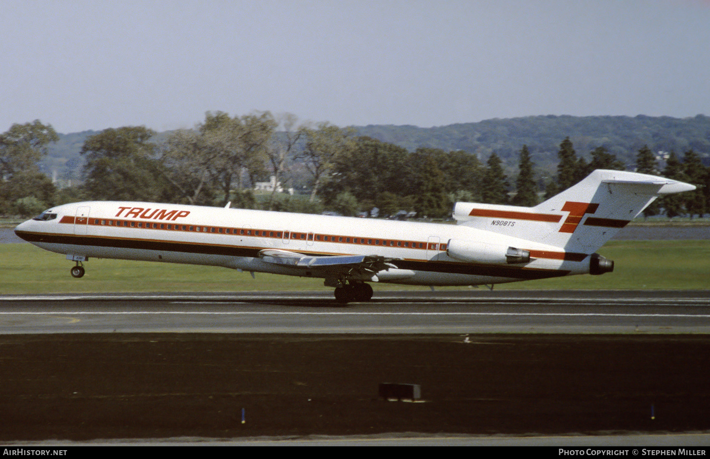 Aircraft Photo of N908TS | Boeing 727-214 | Trump Shuttle | AirHistory.net #214959