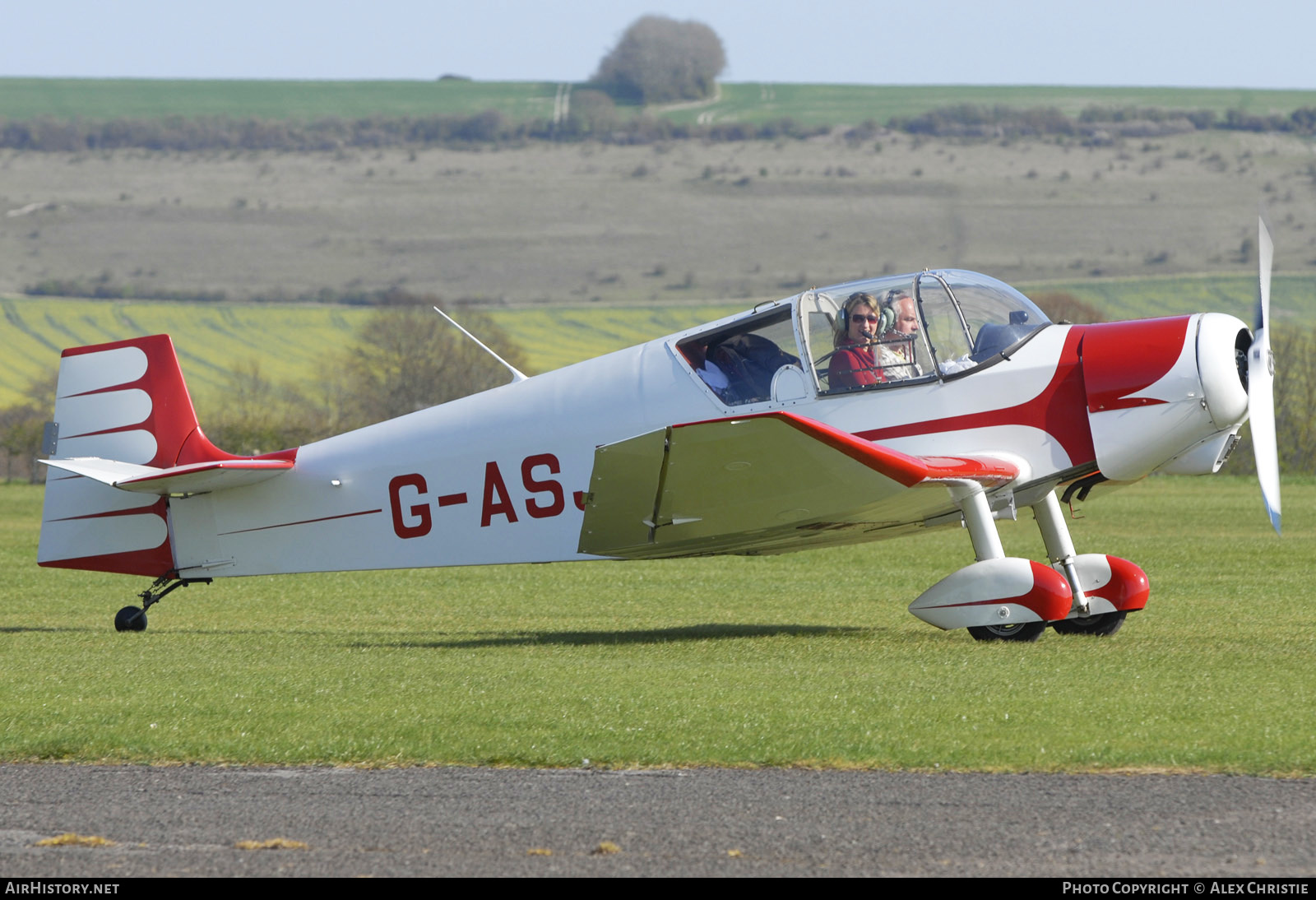 Aircraft Photo of G-ASJZ | SAN Jodel D-117A | AirHistory.net #214973