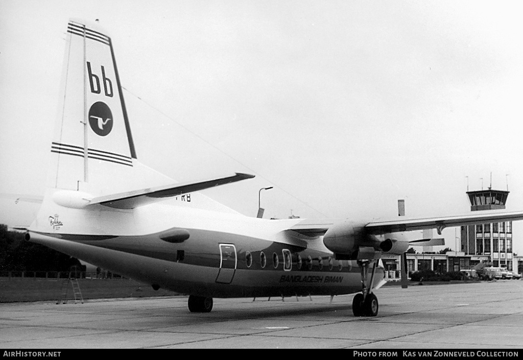 Aircraft Photo of PH-FRB | Fokker F27-600 Friendship | Bangladesh Biman | AirHistory.net #214986