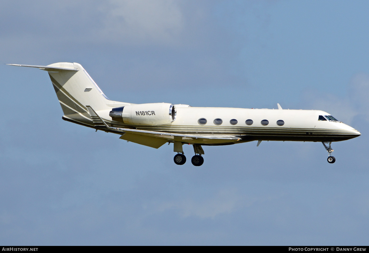 Aircraft Photo of N181CR | Gulfstream Aerospace G-IV Gulfstream IV | AirHistory.net #215029