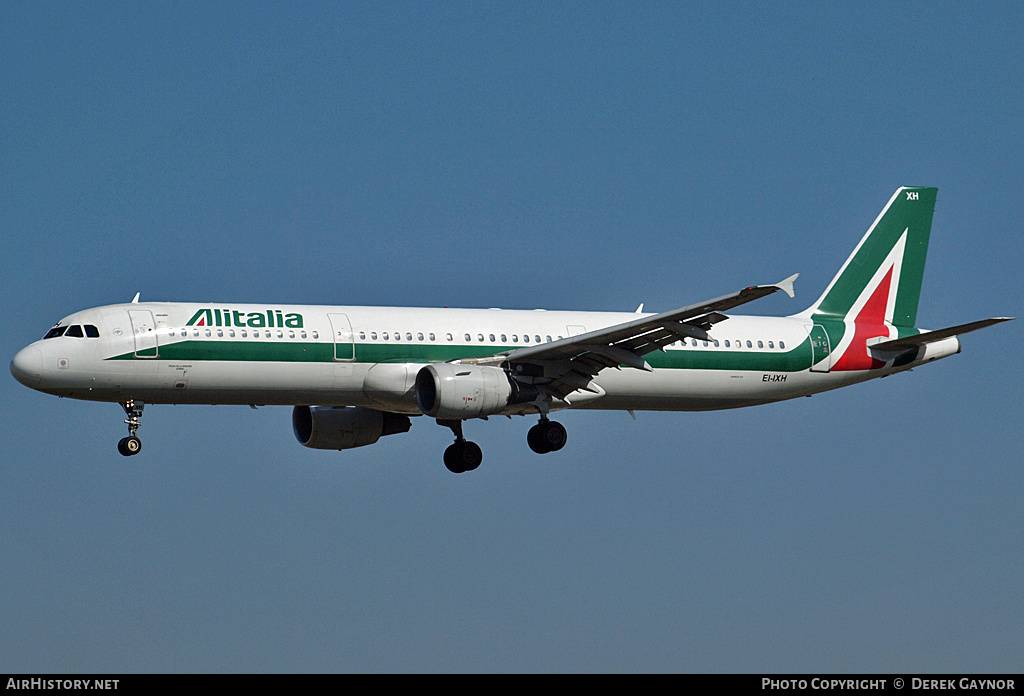 Aircraft Photo of EI-IXH | Airbus A321-112 | Alitalia | AirHistory.net #215049