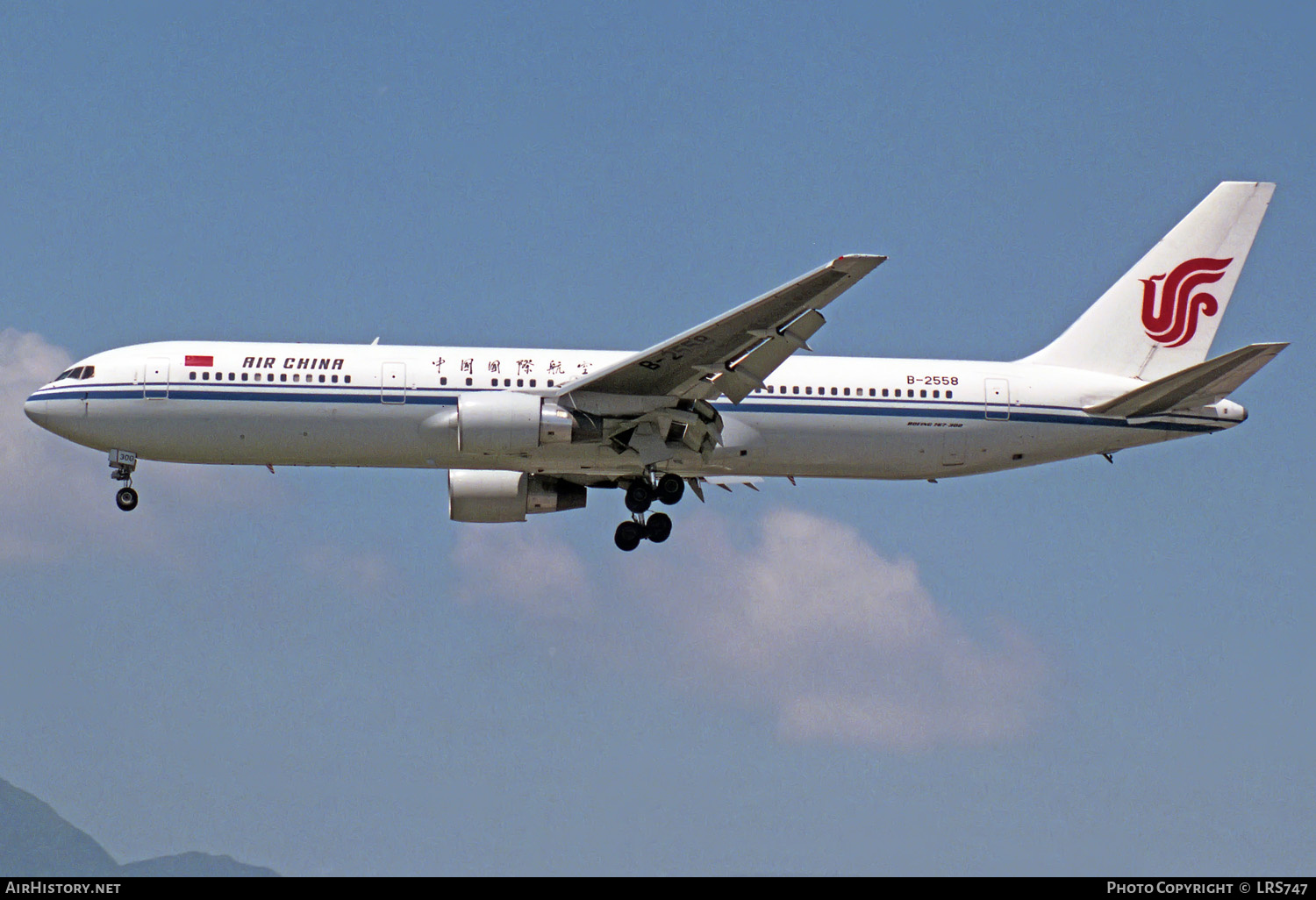 Aircraft Photo of B-2558 | Boeing 767-3J6 | Air China | AirHistory.net #215055