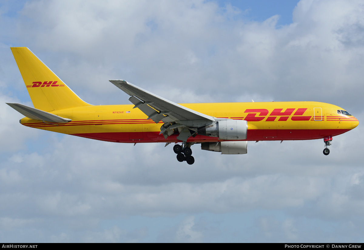 Aircraft Photo of N792AX | Boeing 767-281(BDSF) | DHL International | AirHistory.net #215064
