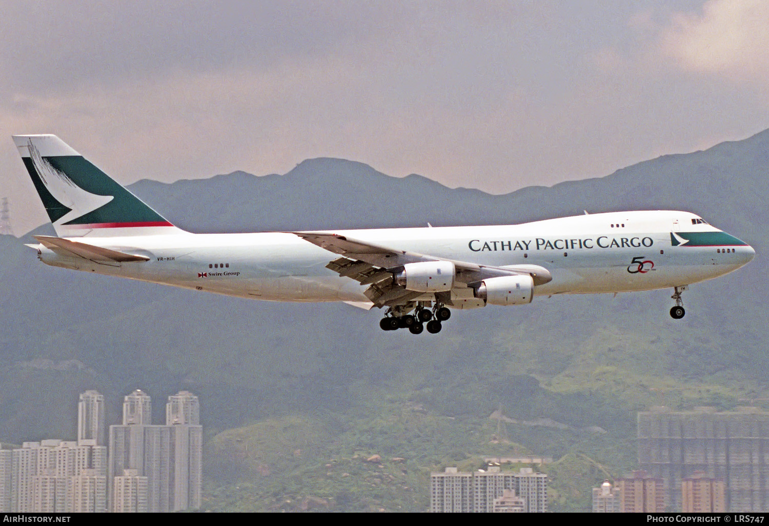 Aircraft Photo of VR-HIH | Boeing 747-267B(SF) | Cathay Pacific Airways Cargo | AirHistory.net #215067