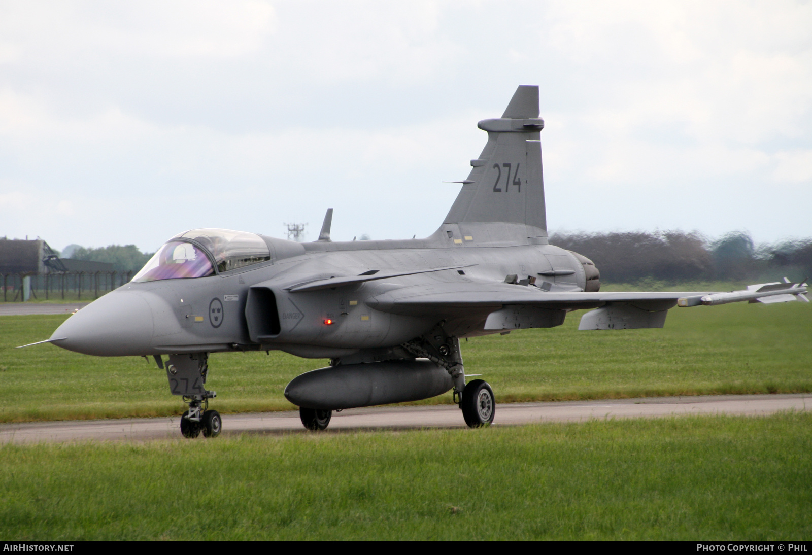 Aircraft Photo of 39274 | Saab JAS 39C Gripen | Sweden - Air Force | AirHistory.net #215086