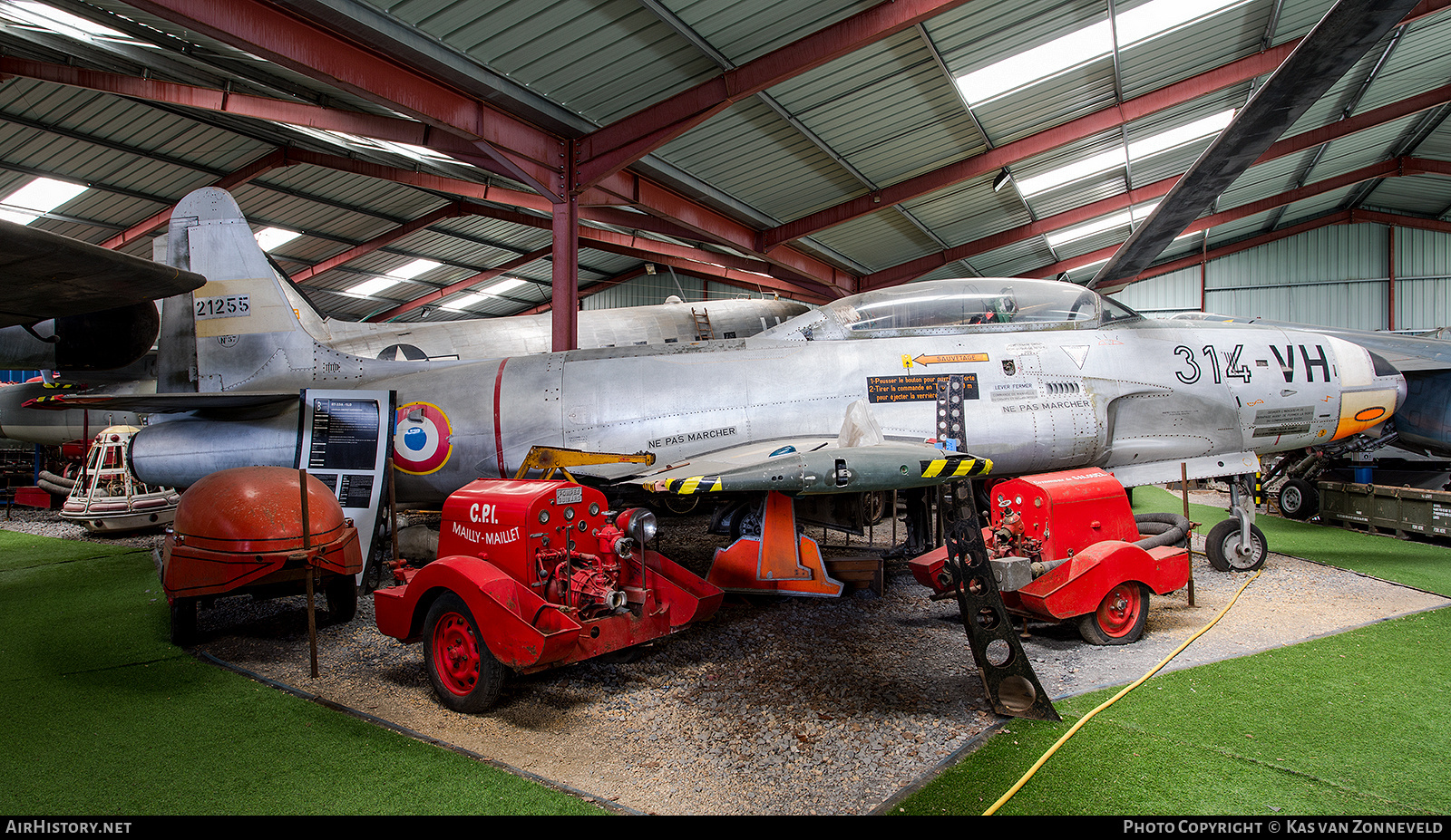 Aircraft Photo of 21255 | Canadair T-33AN Silver Star 3 | France - Air Force | AirHistory.net #215110