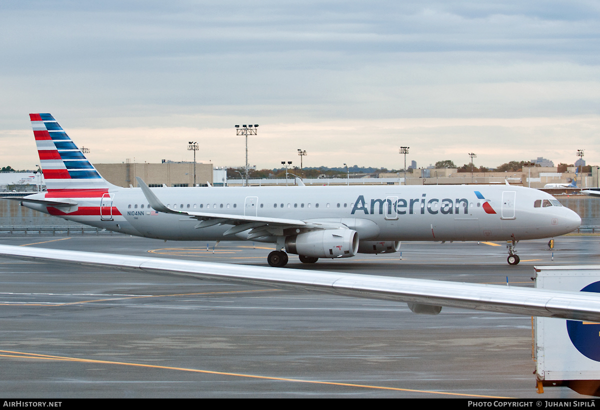 Aircraft Photo of N104NN | Airbus A321-231 | American Airlines | AirHistory.net #215129