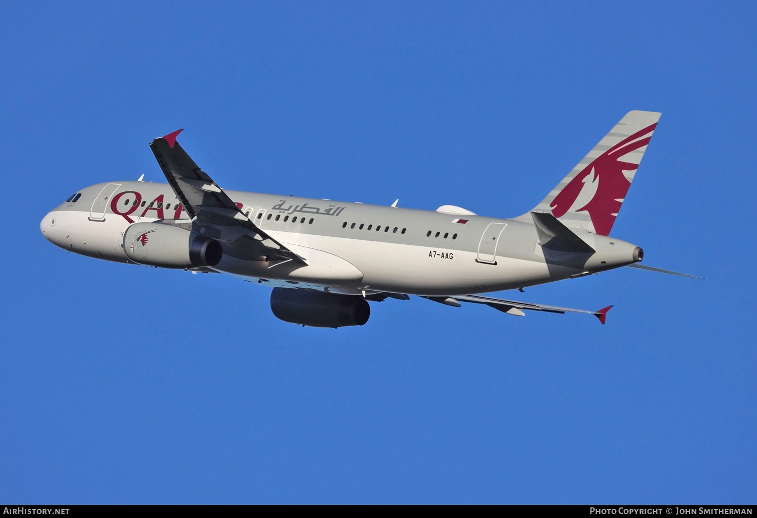 Aircraft Photo of A7-AAG | Airbus A320-232 | Qatar Airways | AirHistory.net #215136