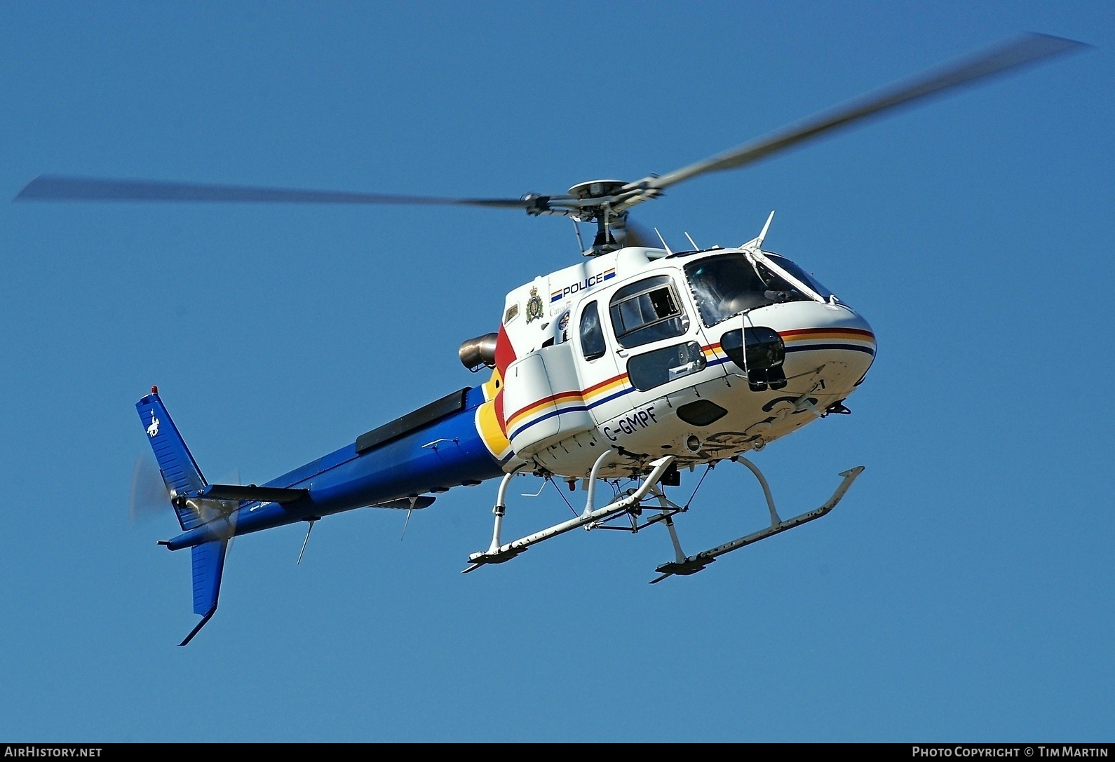 Aircraft Photo of C-GMPF | Aerospatiale AS-350B-3 Ecureuil | Royal Canadian Mounted Police | AirHistory.net #215138