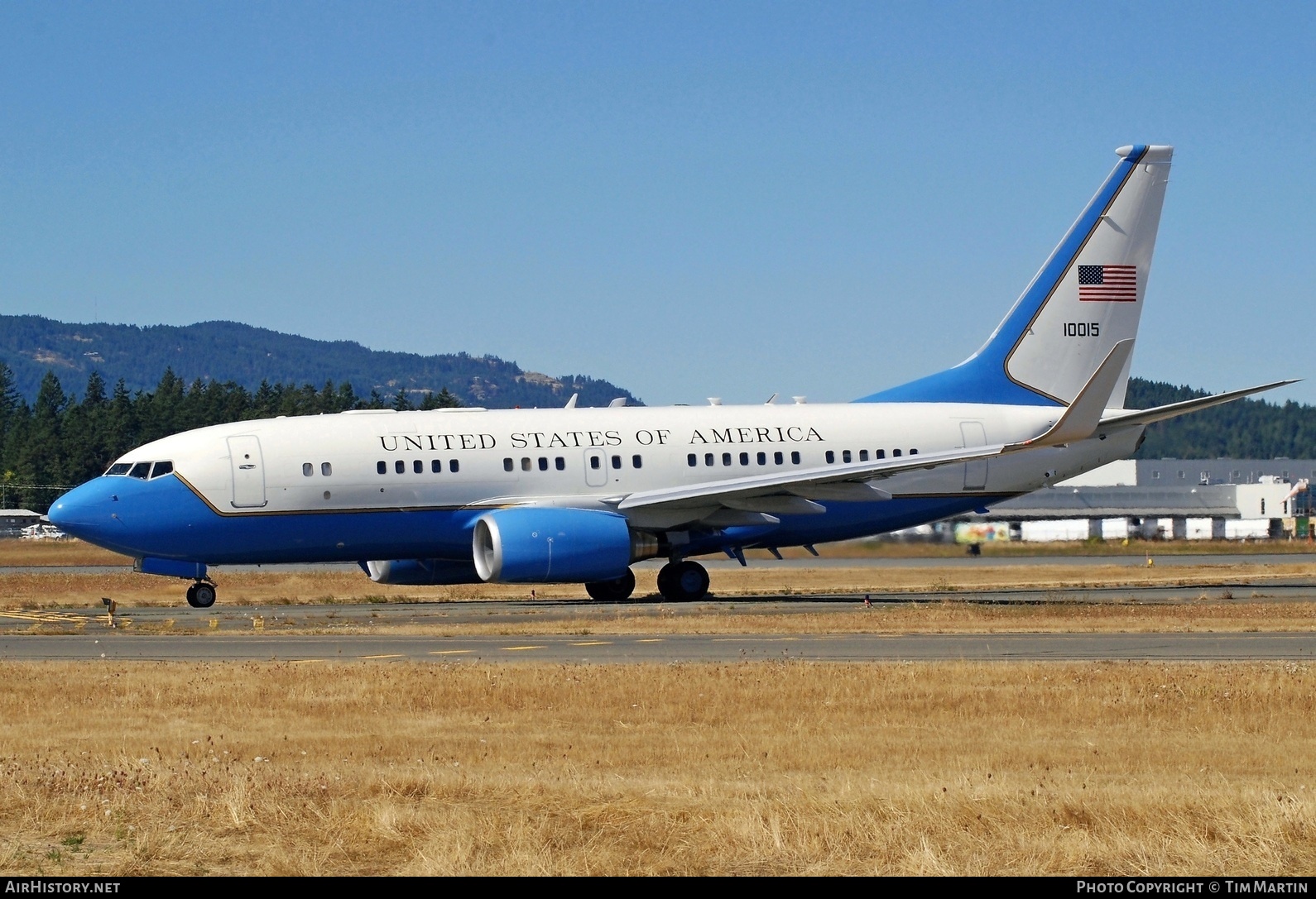 Aircraft Photo of 01-0015 / 10015 | Boeing C-40B | USA - Air Force | AirHistory.net #215139
