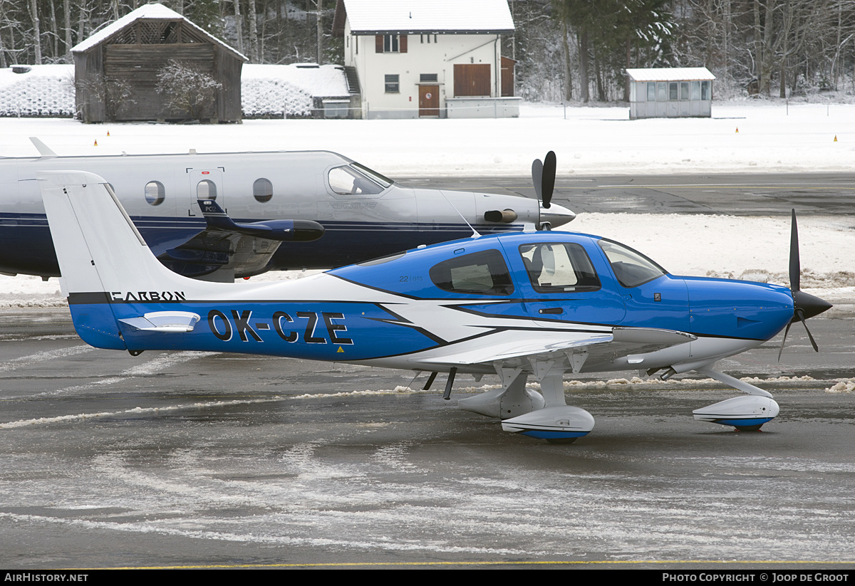 Aircraft Photo of OK-CZE | Cirrus SR-22 G6-GTS Carbon | AirHistory.net #215145