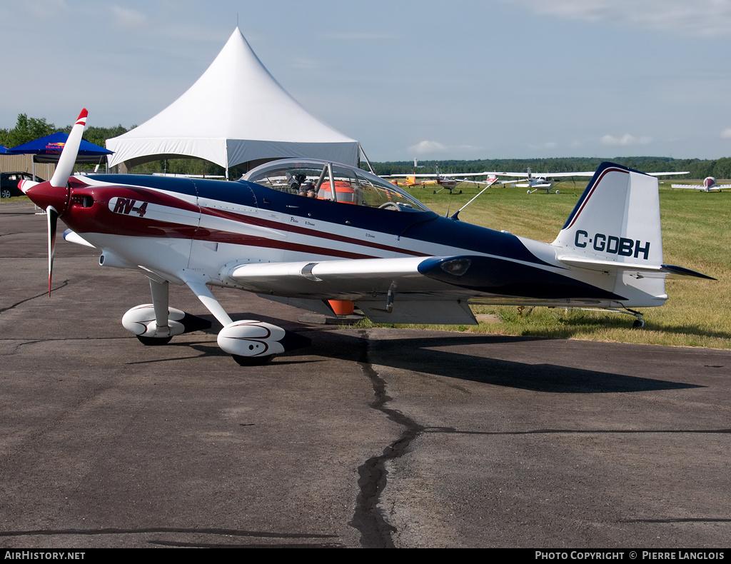 Aircraft Photo of C-GDBH | Van's RV-4 | AirHistory.net #215152