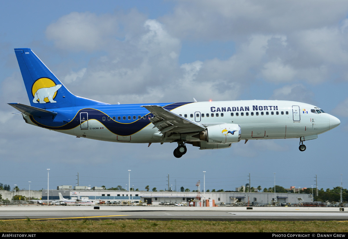 Aircraft Photo of C-GCNK | Boeing 737-36Q | Canadian North | AirHistory.net #215155