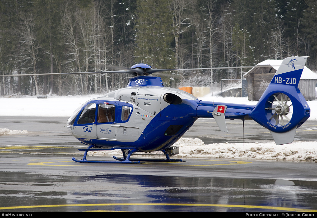Aircraft Photo of HB-ZJD | Eurocopter EC-135P-1 | Lions Air | AirHistory.net #215156