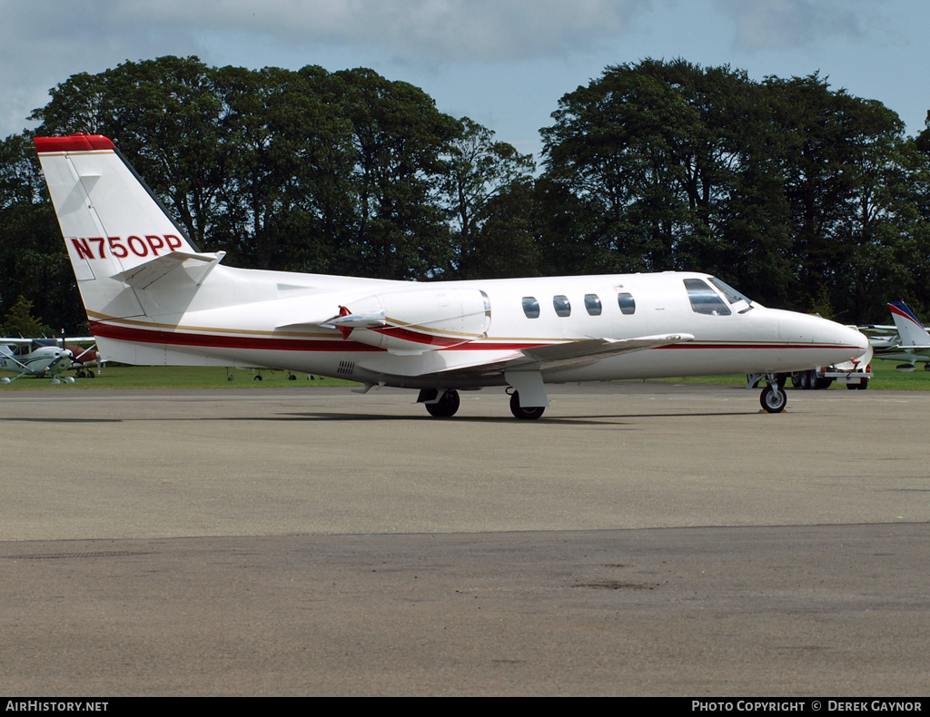 Aircraft Photo of N750PP | Cessna 501 Citation I/SP | AirHistory.net #215158