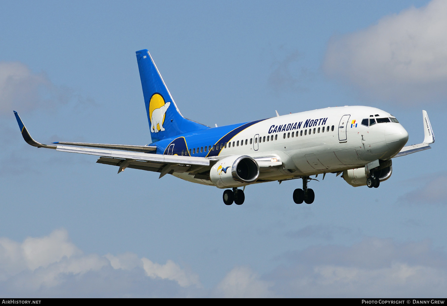 Aircraft Photo of C-GCNZ | Boeing 737-36Q | Canadian North | AirHistory.net #215159