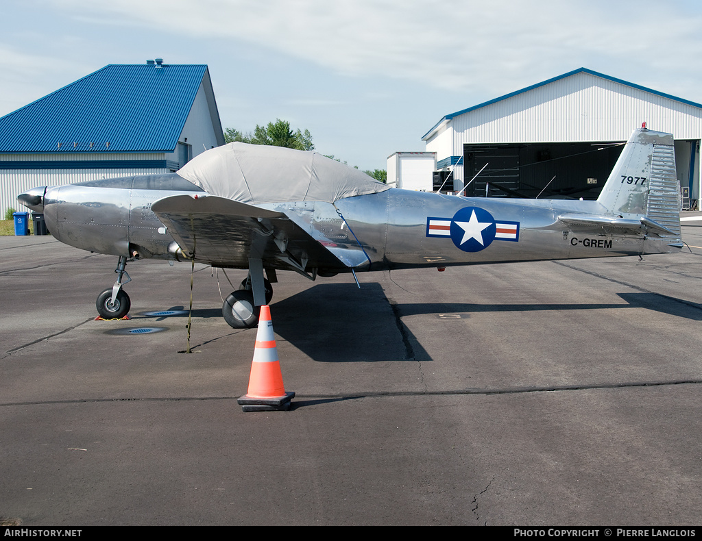 Aircraft Photo of C-GREM / 7977 | North American L-17A Navion (NA-154) | USA - Air Force | AirHistory.net #215165