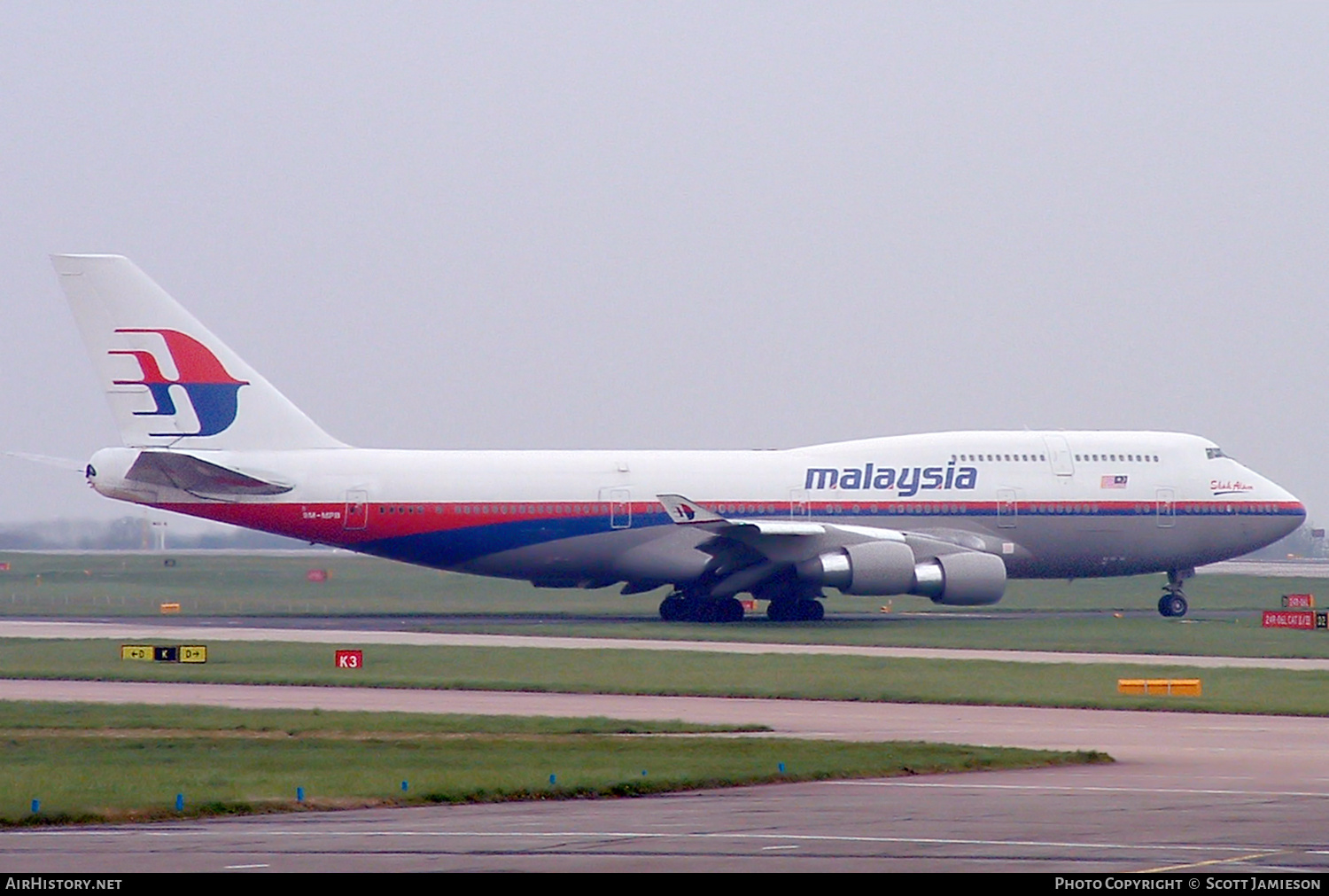 Aircraft Photo of 9M-MPB | Boeing 747-4H6 | Malaysia Airlines | AirHistory.net #215170