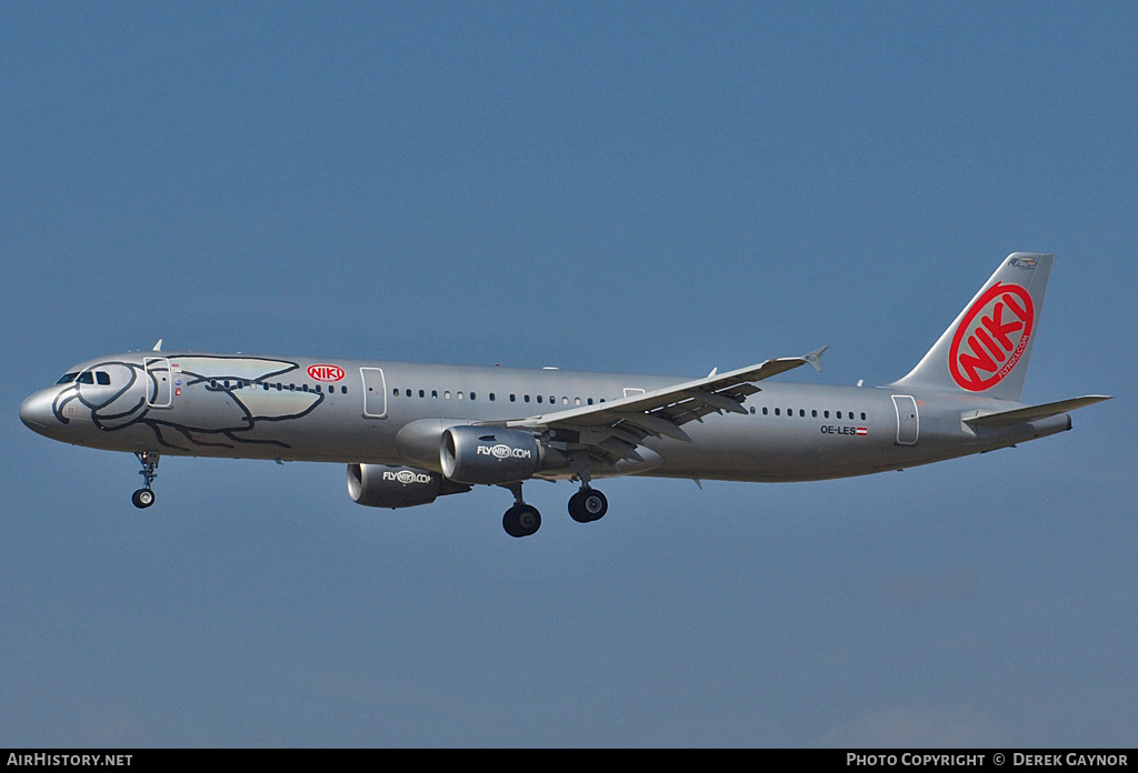 Aircraft Photo of OE-LES | Airbus A321-211 | Niki | AirHistory.net #215178