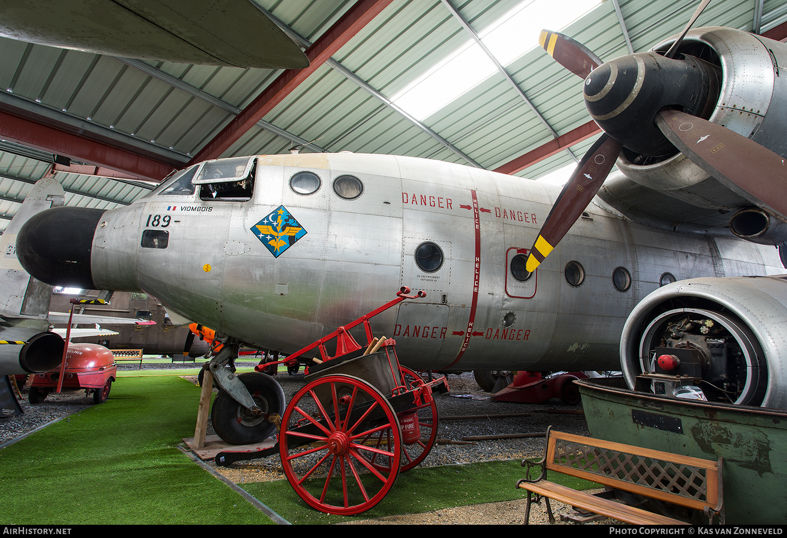 Aircraft Photo of 189 | Nord 2501F-3/RNR Noratlas | France - Air Force | AirHistory.net #215179