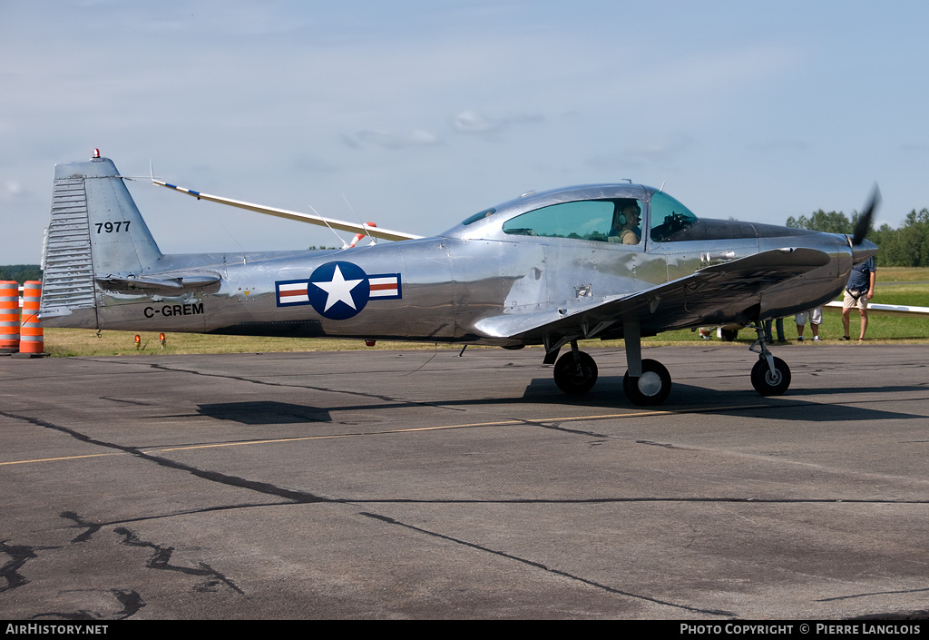 Aircraft Photo of C-GREM / 7977 | North American L-17A Navion (NA-154) | USA - Air Force | AirHistory.net #215185