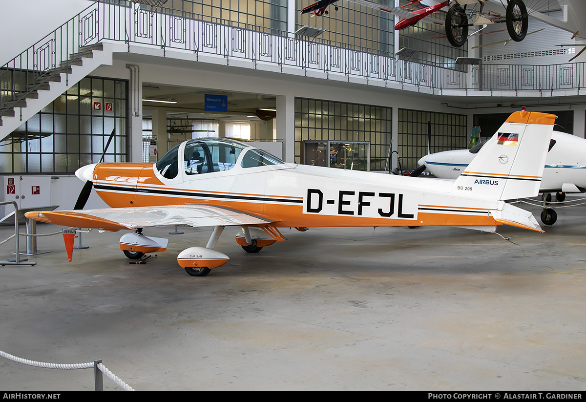 Aircraft Photo of D-EFJL | Bolkow BO-209 Monsun 160RV | AirHistory.net #215194