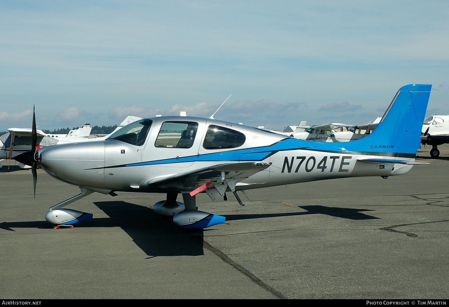 Aircraft Photo of N704TE | Cirrus SR-22T G5-GTS Carbon | AirHistory.net #215195