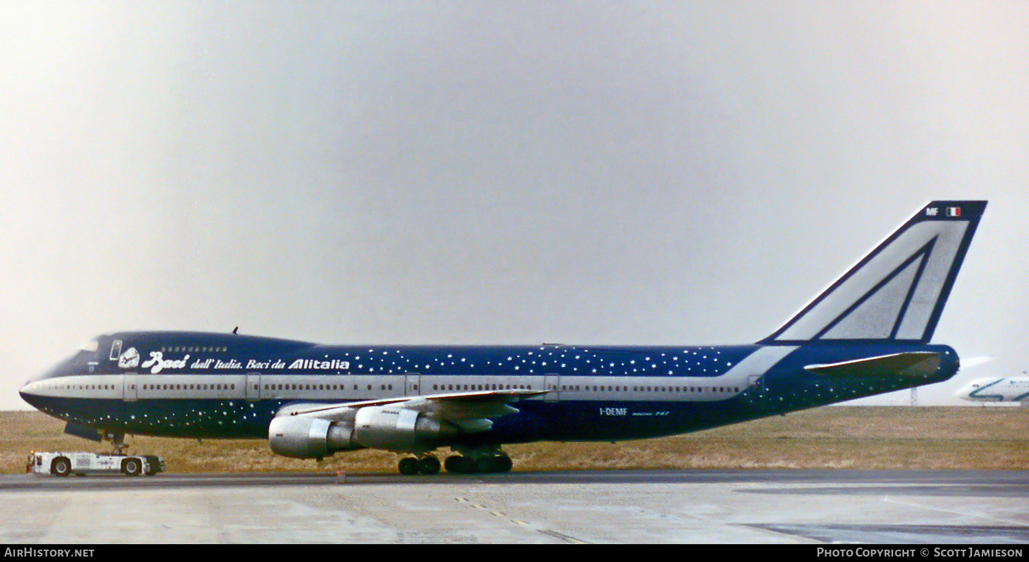 Aircraft Photo of I-DEMF | Boeing 747-243B | Alitalia | AirHistory.net #215201