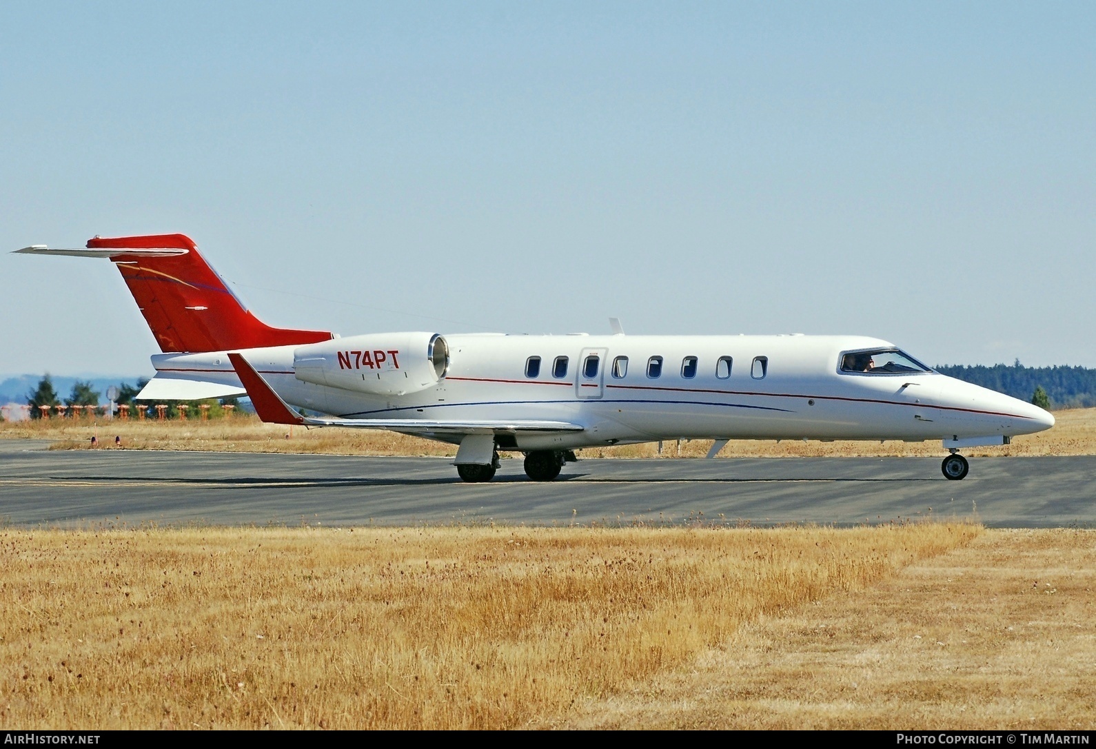 Aircraft Photo of N74PT | Learjet 45 | AirHistory.net #215213