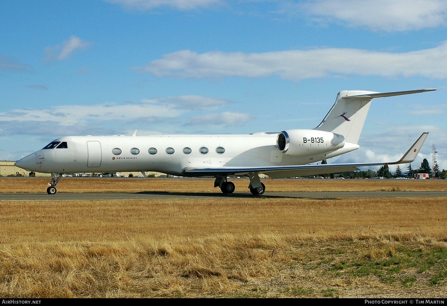 Aircraft Photo of B-8135 | Gulfstream Aerospace G-V-SP Gulfstream G550 | Deer Jet | AirHistory.net #215214