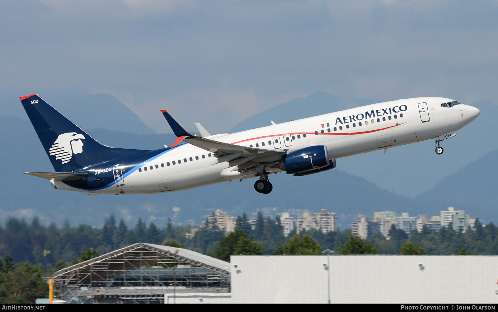 Aircraft Photo of XA-ADU | Boeing 737-800 | AeroMéxico | AirHistory.net #215220