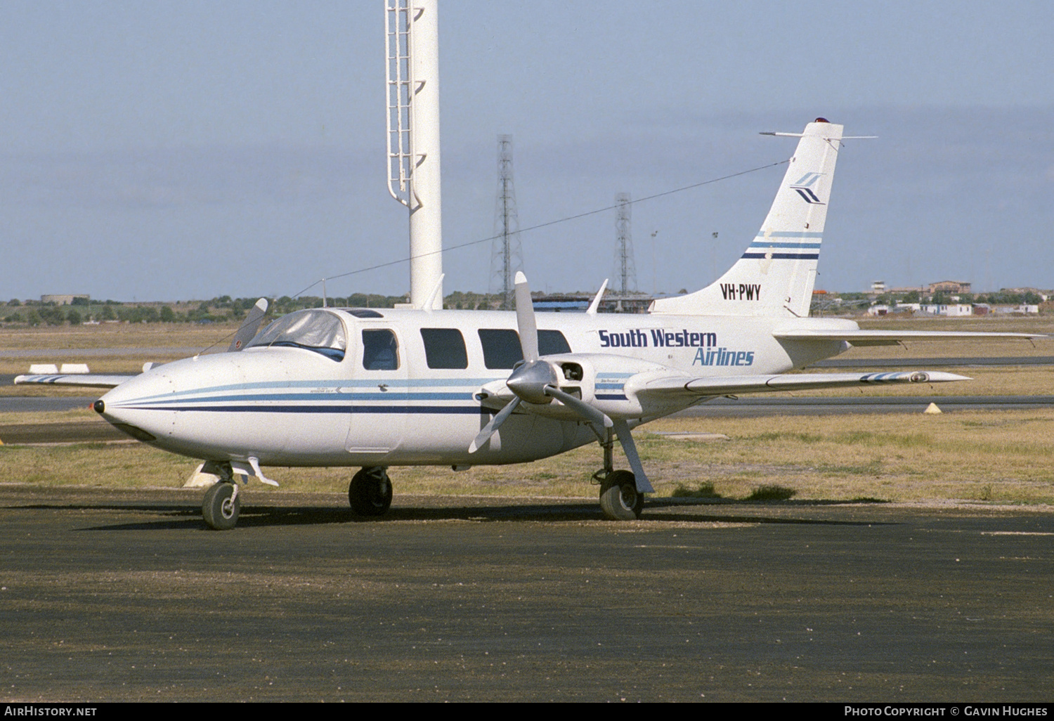 Aircraft Photo of VH-PWY | Ted Smith Aerostar 601P | South Western Airlines | AirHistory.net #215242
