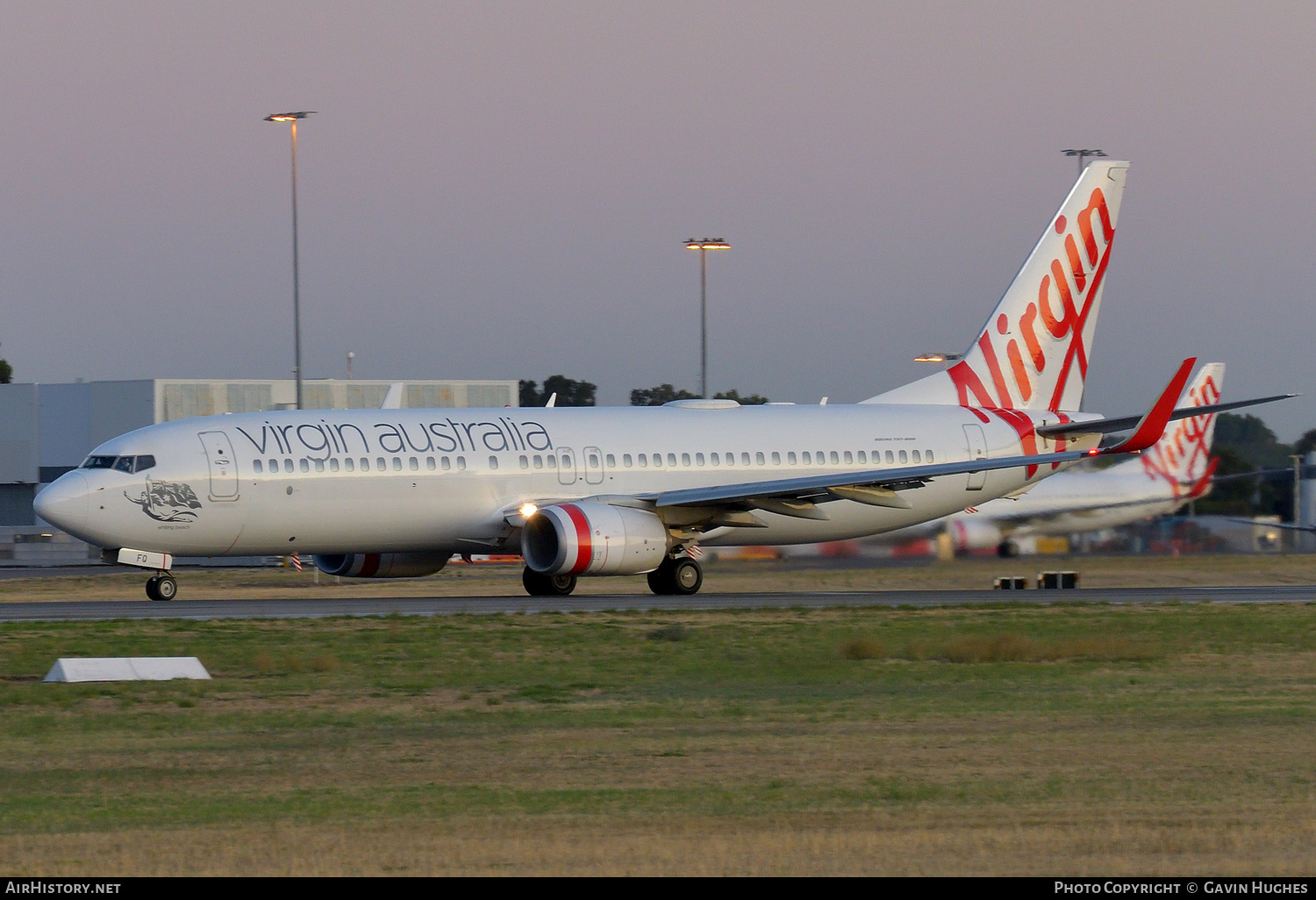 Aircraft Photo of VH-YFQ | Boeing 737-8FE | Virgin Australia Airlines | AirHistory.net #215246