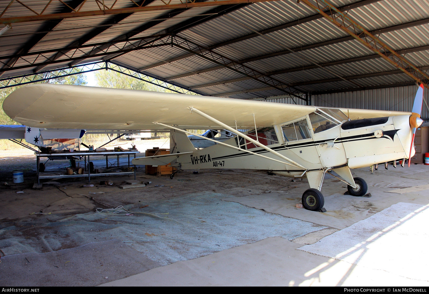 Aircraft Photo of VH-RKA | Taylorcraft E Auster Mk3 | AirHistory.net #215250