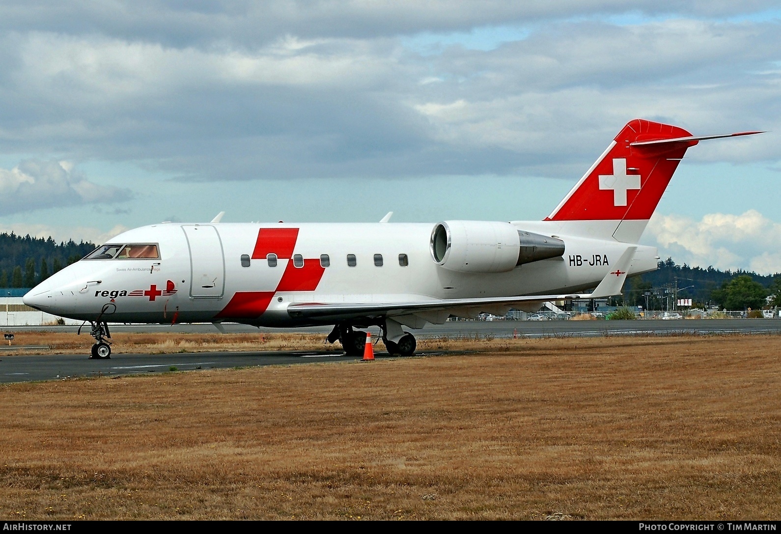 Aircraft Photo of HB-JRA | Bombardier Challenger 604 (CL-600-2B16) | REGA - Swiss Air Ambulance | AirHistory.net #215251