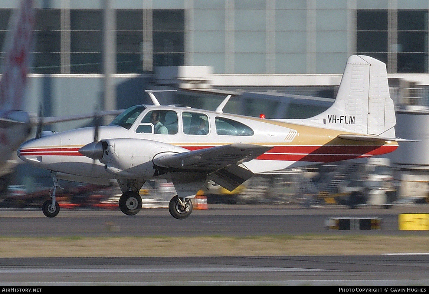 Aircraft Photo of VH-FLM | Beech D95A Travel Air | AirHistory.net #215252