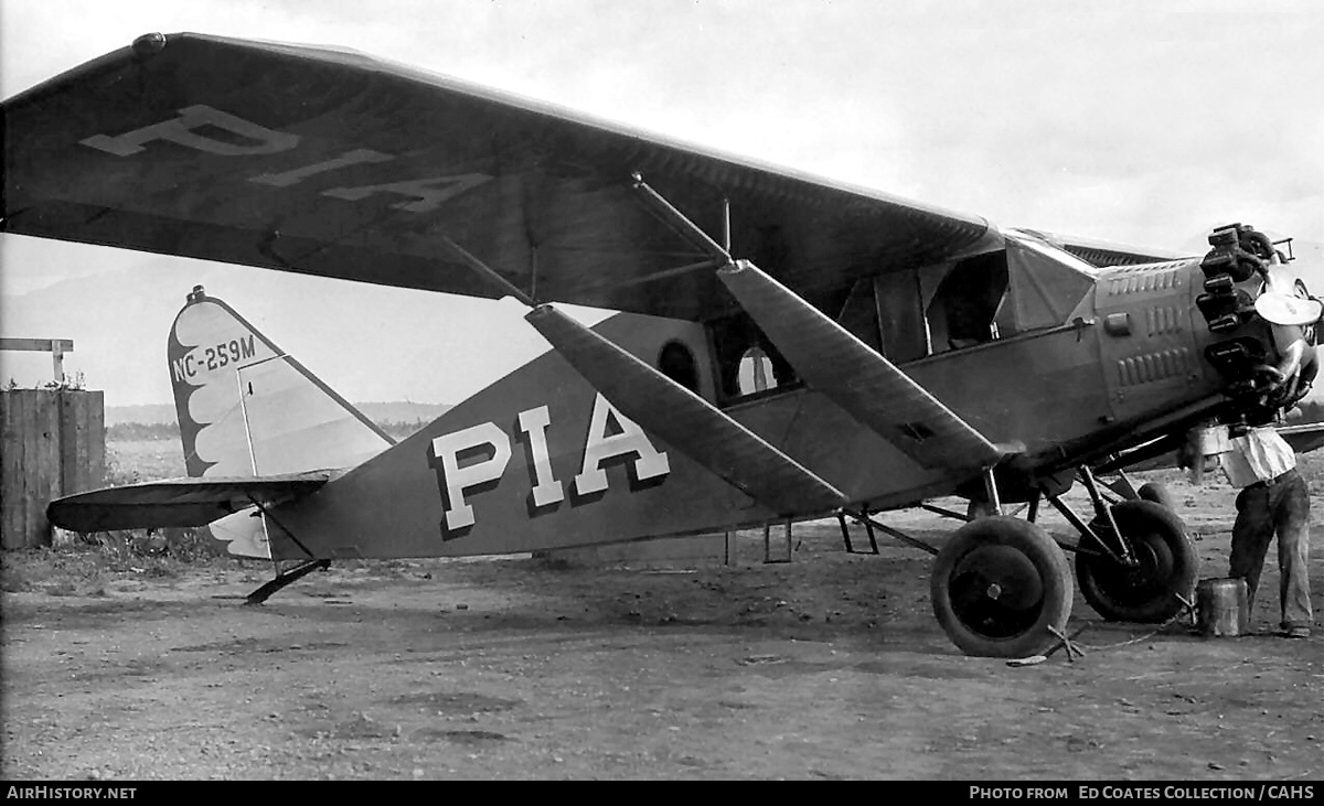 Aircraft Photo of NC259M | Bellanca CH-300 Pacemaker | Pacific International Airways - PIA | AirHistory.net #215258