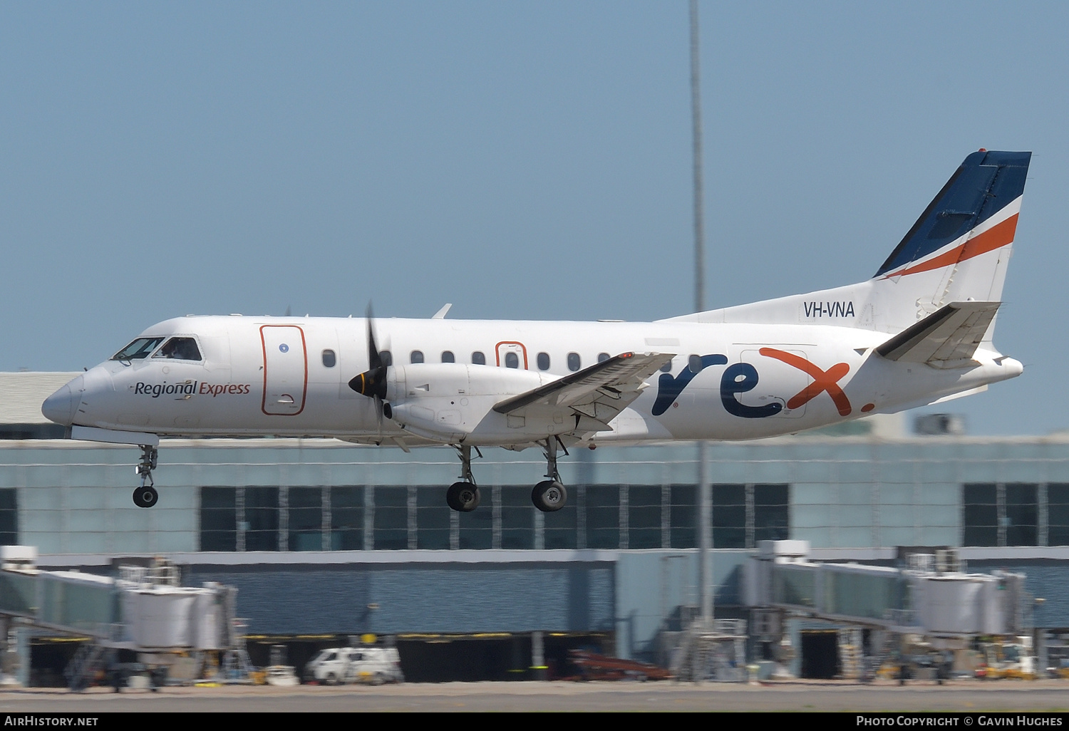 Aircraft Photo of VH-VNA | Saab 340B | REX - Regional Express | AirHistory.net #215273